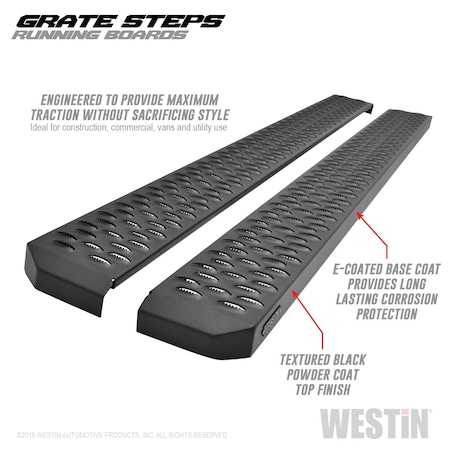 Westin Grate Steps Running Boards 27-74715